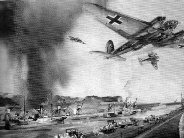 Bombing of St Helier Harbour